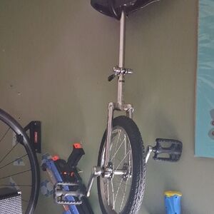 AW Silver Unicycle